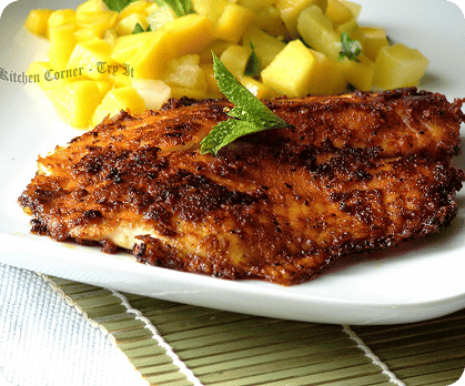 Cajun Tilapia fillet 